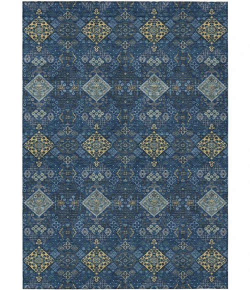 Addison Rugs Chantille Blue ACN2477 8ft. x 10ft. Rect. Rug