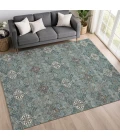 Addison Rugs Chantille Teal ACN2477 5ft. x 7ft.6in. Rect. Rug