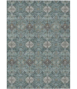 Addison Rugs Chantille Teal ACN2477 5ft. x 7ft.6in. Rect. Rug
