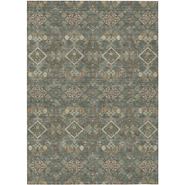 Addison Rugs Chantille Green ACN2478 9ft. x 12ft. Rect. Rug