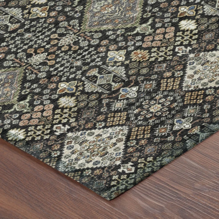 Addison Rugs Chantille Black ACN2478 5ft. x 7ft.6in. Rect. Rug