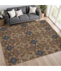 Addison Rugs Chantille Orange ACN2478 9ft. x 12ft. Rect. Rug