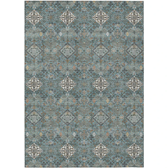 Addison Rugs Chantille Teal ACN2478 8ft. x 10ft. Rect. Rug