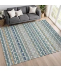 Addison Rugs Chantille Teal ACN2479 8ft. x 10ft. Rect. Rug