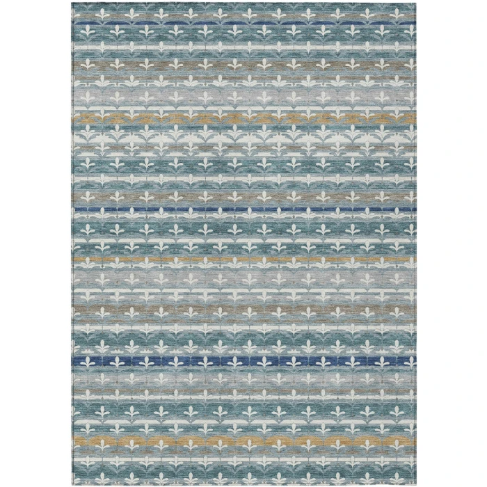 Addison Rugs Chantille Teal ACN2479 8ft. x 10ft. Rect. Rug