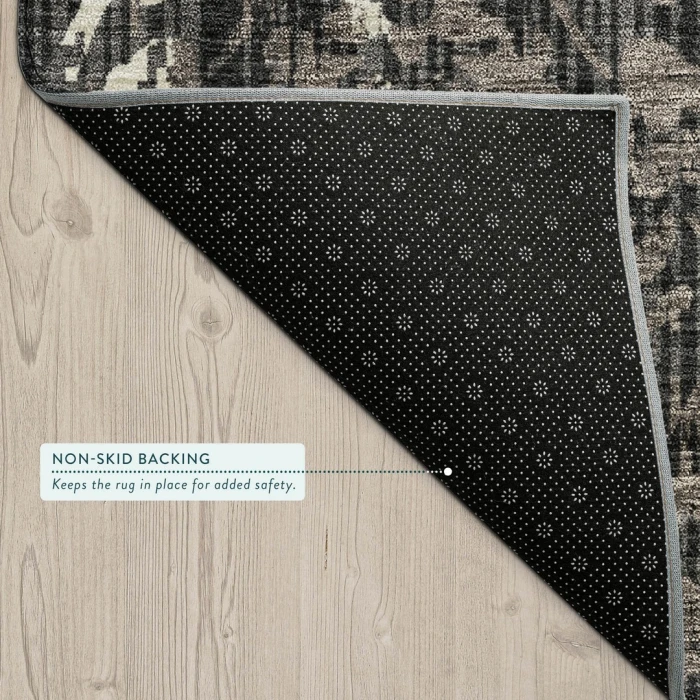 Addison Rugs Chantille Black ACN2482 9ft. x 12ft. Rect. Rug