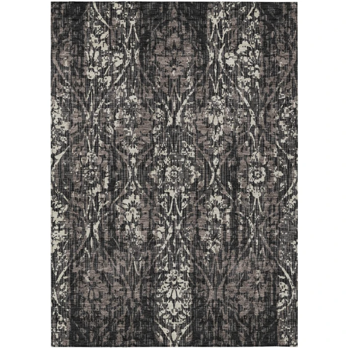Addison Rugs Chantille Black ACN2482 9ft. x 12ft. Rect. Rug