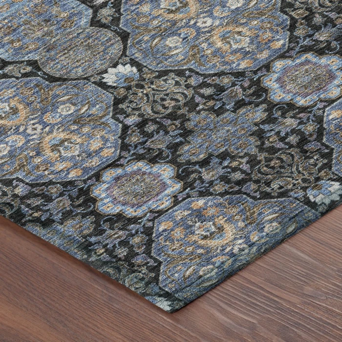 Addison Rugs Chantille Black ACN2483 5ft. x 7ft.6in. Rect. Rug