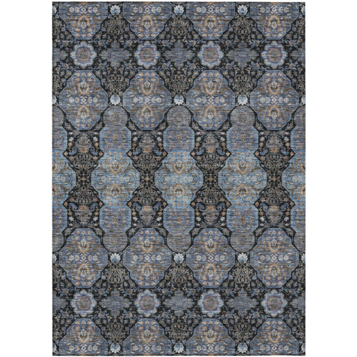Addison Rugs Chantille Black ACN2483 5ft. x 7ft.6in. Rect. Rug