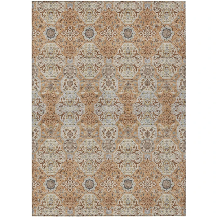 Addison Rugs Chantille Orange ACN2483 5ft. x 7ft.6in. Rect. Rug