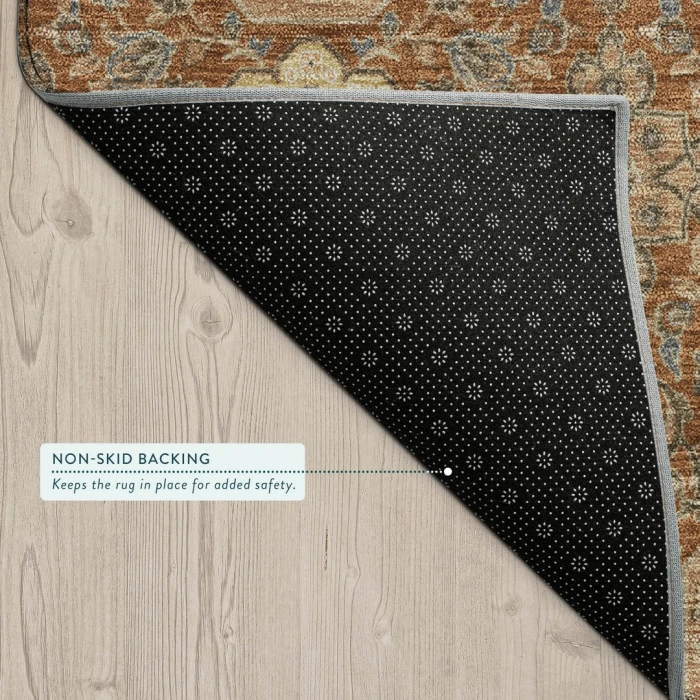 Addison Rugs Chantille Orange ACN2483 5ft. x 7ft.6in. Rect. Rug