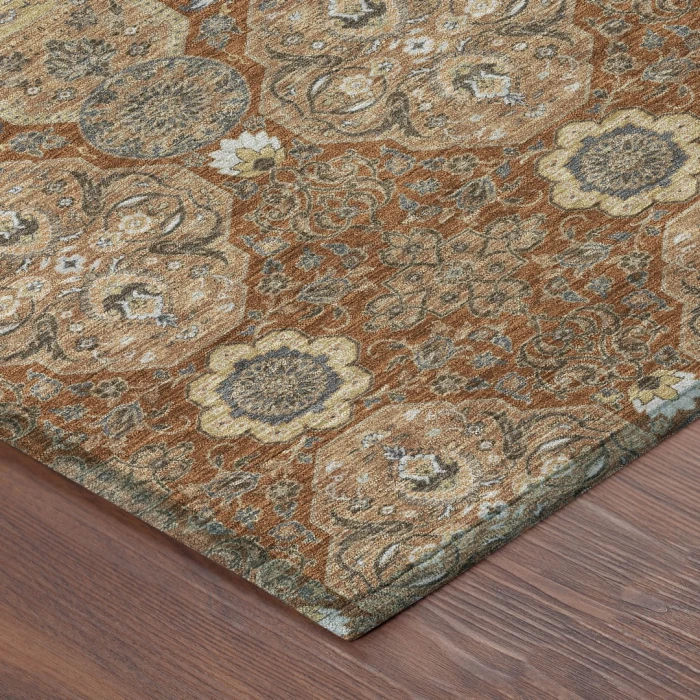 Addison Rugs Chantille Orange ACN2483 5ft. x 7ft.6in. Rect. Rug