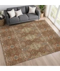 Addison Rugs Chantille Orange ACN2483 5ft. x 7ft.6in. Rect. Rug