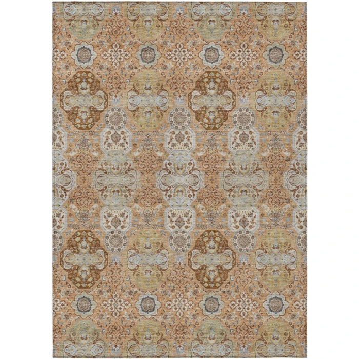 Addison Rugs Chantille Orange ACN2484 5ft. x 7ft.6in. Rect. Rug