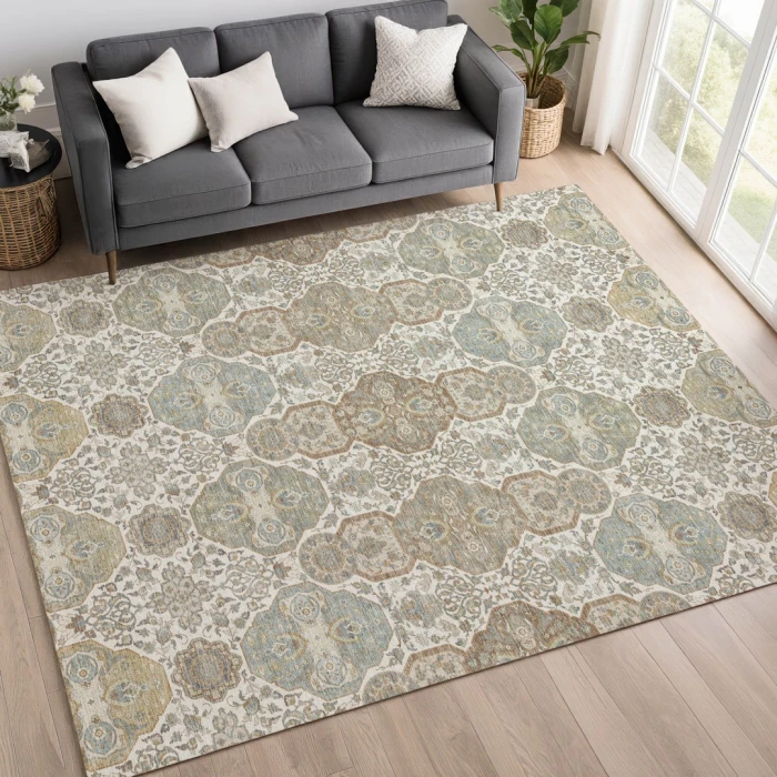 Addison Rugs Chantille Ivory ACN2484 5ft. x 7ft.6in. Rect. Rug