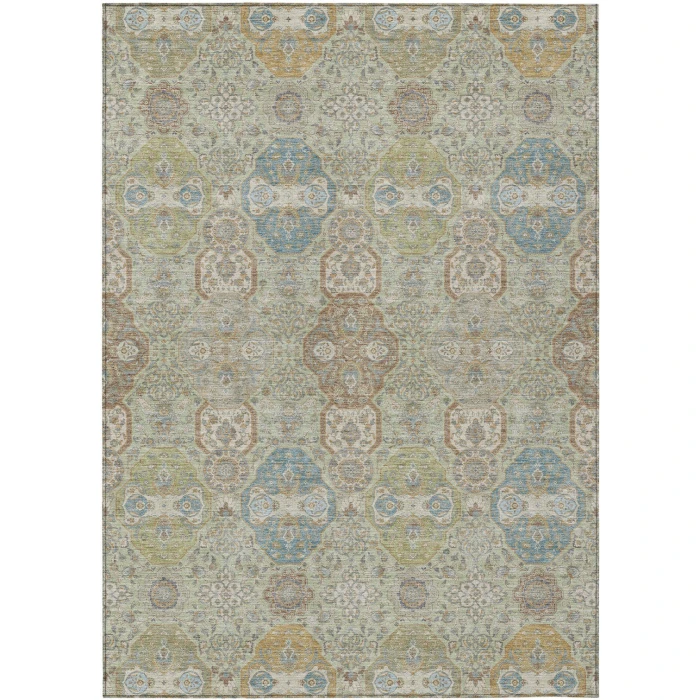 Addison Rugs Chantille Green ACN2484 5ft. x 7ft.6in. Rect. Rug