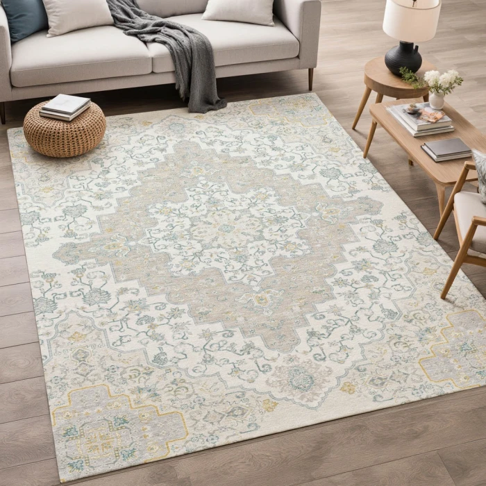 Addison Rugs Chantille Ivory ACN2486 8ft. x 10ft. Rect. Rug