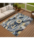 Addison Rugs Chantille Blue ACN2488 5ft. x 7ft.6in. Rect. Rug