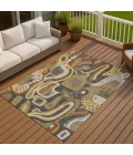Addison Rugs Chantille Brown ACN2488 5ft. x 7ft.6in. Rect. Rug