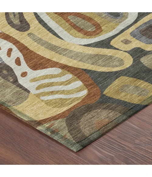 Addison Rugs Chantille Brown ACN2488 5ft. x 7ft.6in. Rect. Rug