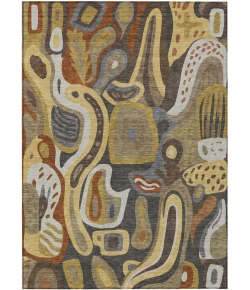 Addison Rugs Chantille Brown ACN2488 5ft. x 7ft.6in. Rect. Rug