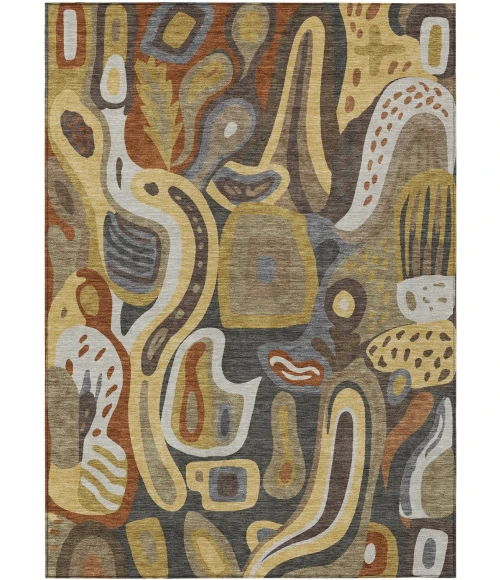 Addison Rugs Chantille Brown ACN2488 5ft. x 7ft.6in. Rect. Rug