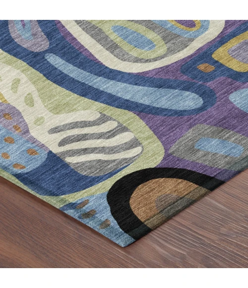Addison Rugs Chantille Purple ACN2488 5ft. x 7ft.6in. Rect. Rug