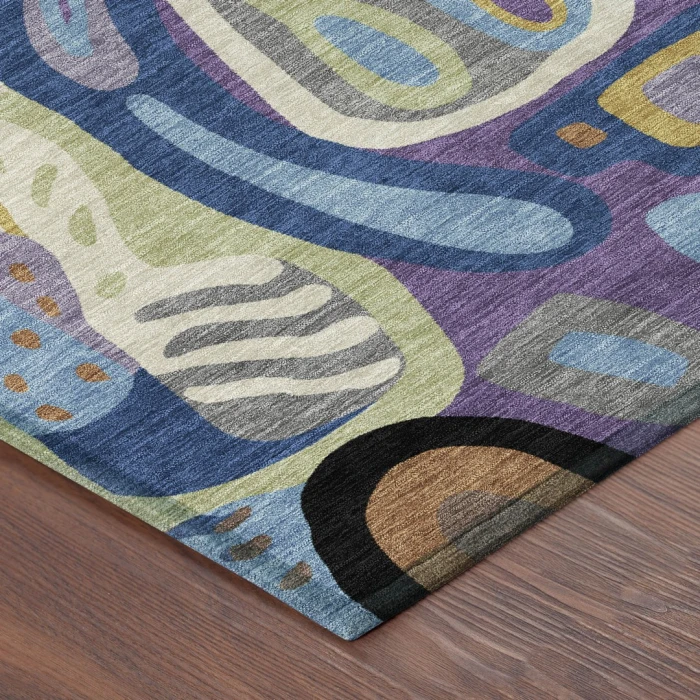Addison Rugs Chantille Purple ACN2488 5ft. x 7ft.6in. Rect. Rug