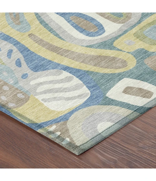 Addison Rugs Chantille Teal ACN2488 8ft. x 10ft. Rect. Rug