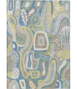 Addison Rugs Chantille Teal ACN2488 8ft. x 10ft. Rect. Rug