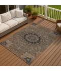 Addison Rugs Chantille Brown ACN2489 9ft. x 12ft. Rect. Rug