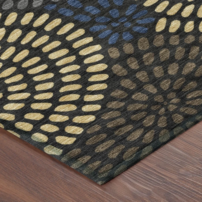 Addison Rugs Chantille Black ACN2492 5ft. x 7ft.6in. Rect. Rug