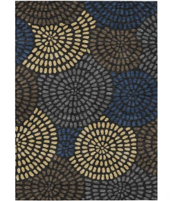 Addison Rugs Chantille Black ACN2492 8ft. x 10ft. Rect. Rug