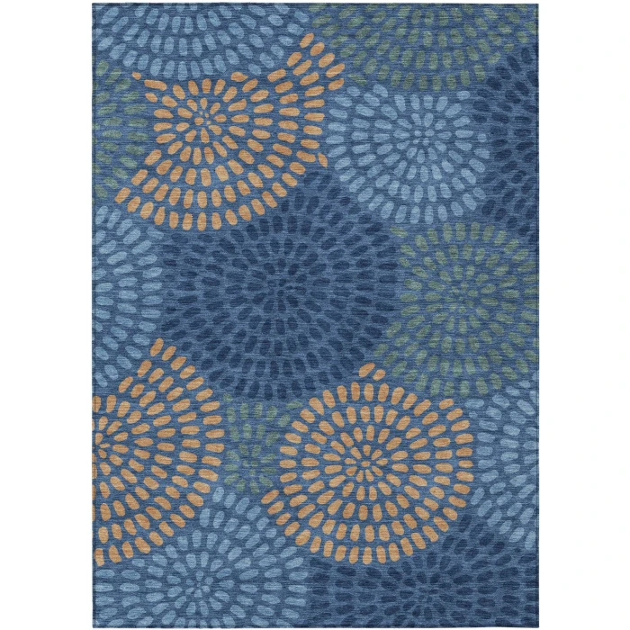 Addison Rugs Chantille Blue ACN2492 5ft. x 7ft.6in. Rect. Rug