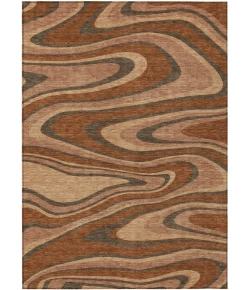 Addison Rugs Chantille Orange ACN2493 5ft. x 7ft.6in. Rect. Rug