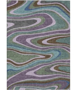 Addison Rugs Chantille Purple ACN2494 5ft. x 7ft.6in. Rect. Rug