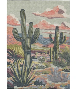 Addison Rugs Chantille Green ACN2496 9ft. x 12ft. Rect. Rug