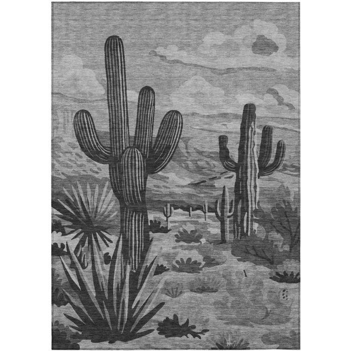 Addison Rugs Chantille Gray ACN2496 9ft. x 12ft. Rect. Rug
