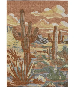 Addison Rugs Chantille Orange ACN2496 5ft. x 7ft.6in. Rect. Rug