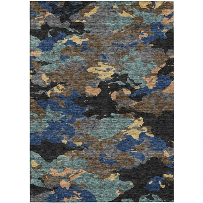 Addison Rugs Chantille Black ACN2497 9ft. x 12ft. Rect. Rug