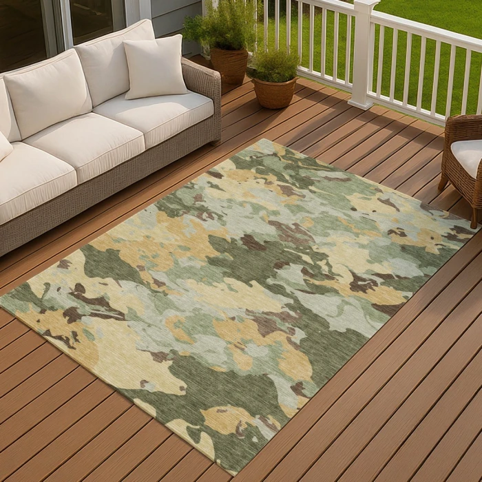 Addison Rugs Chantille Green ACN2497 8ft. x 10ft. Rect. Rug