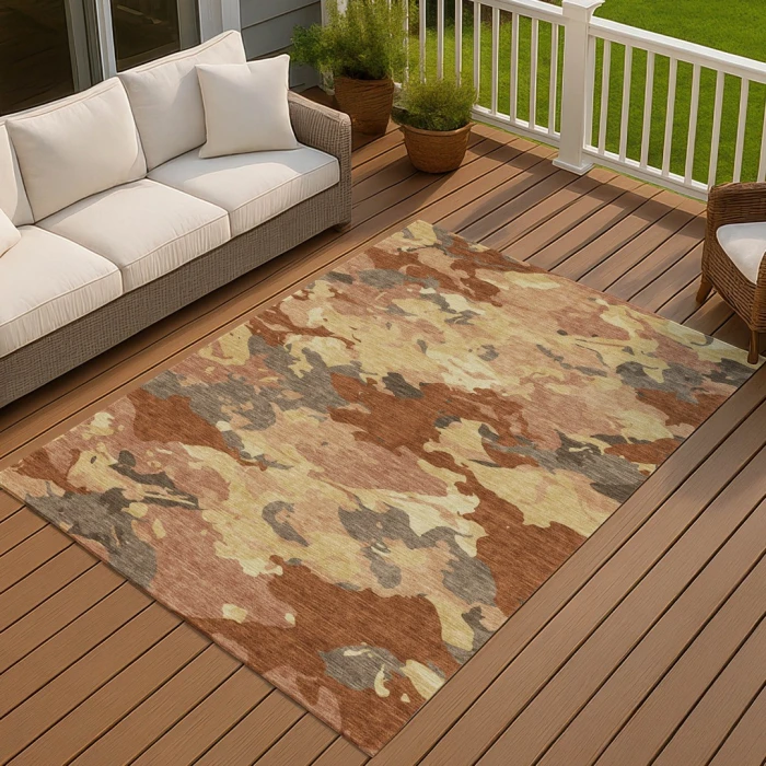 Addison Rugs Chantille Orange ACN2497 5ft. x 7ft.6in. Rect. Rug