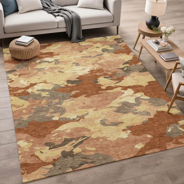 Addison Rugs Chantille Orange ACN2497 5ft. x 7ft.6in. Rect. Rug