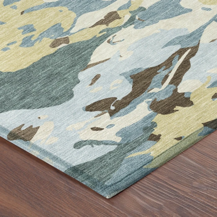 Addison Rugs Chantille Teal ACN2497 5ft. x 7ft.6in. Rect. Rug