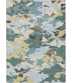 Addison Rugs Chantille Teal ACN2497 9ft. x 12ft. Rect. Rug