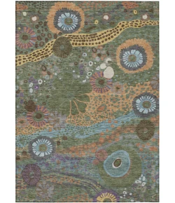Addison Rugs Chantille Green ACN2498 8ft. x 10ft. Rect. Rug