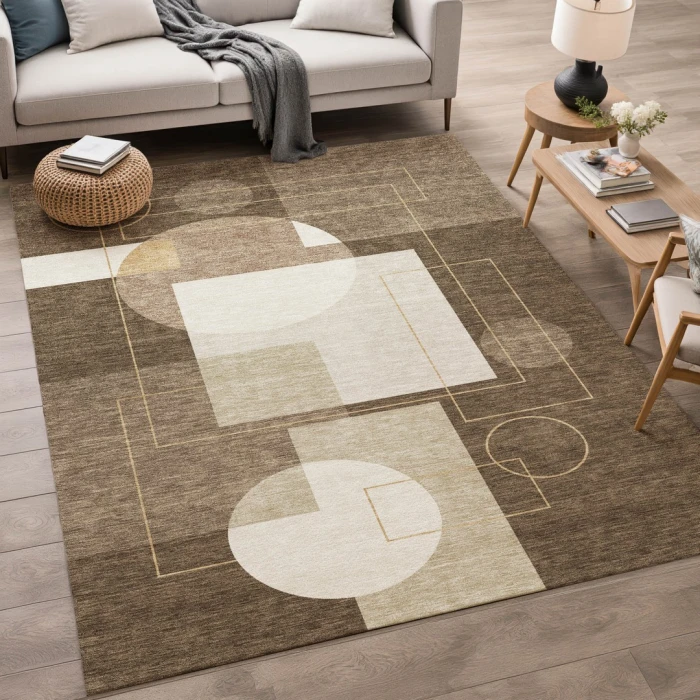 Addison Rugs Chantille Brown ACN2500 9ft. x 12ft. Rect. Rug