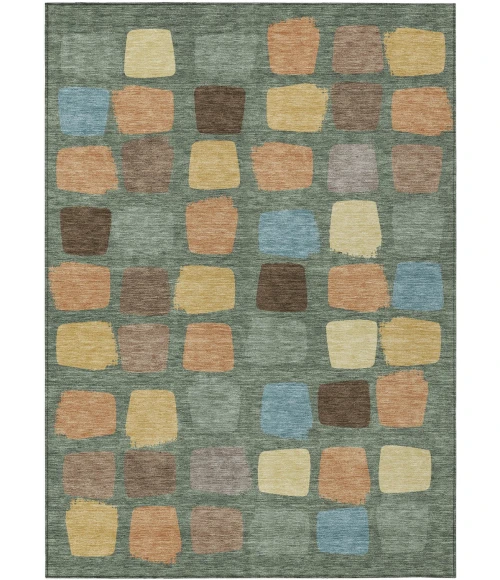 Addison Rugs Chantille Green ACN2501 8ft. x 10ft. Rect. Rug