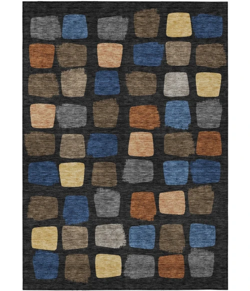 Addison Rugs Chantille Black ACN2501 8ft. x 10ft. Rect. Rug