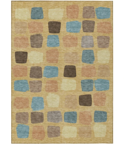 Addison Rugs Chantille Gold ACN2501 8ft. x 10ft. Rect. Rug